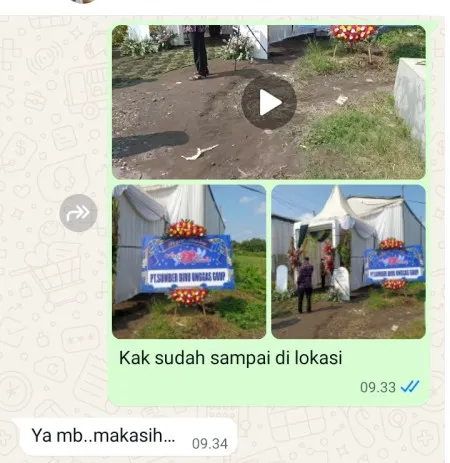 Pengiriman Karangan Bunga Green Garden