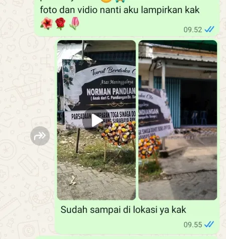 Pengiriman Karangan Bunga Green Garden