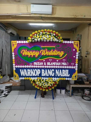 Papan Bunga di Green Garden