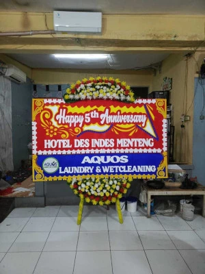 Papan Bunga di Green Garden
