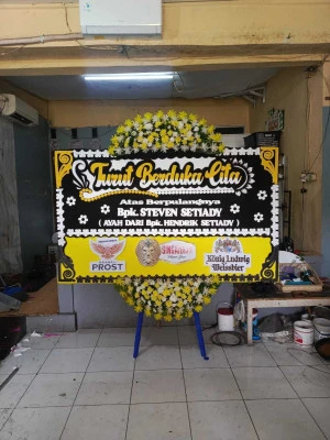 Papan Bunga di Green Garden