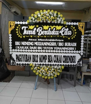 Papan Bunga di Green Garden