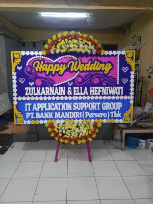 Papan Bunga di Green Garden